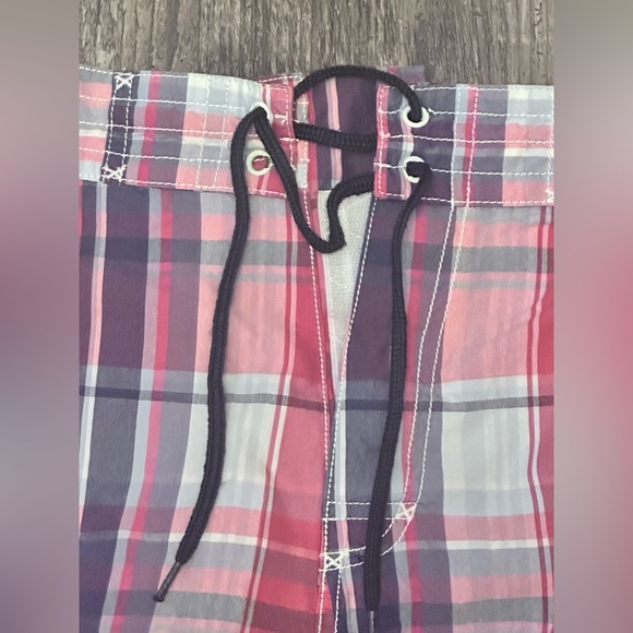 Vineyard Vines Plaid Swim Shorts Mens 36 - Picture 3 of 5
